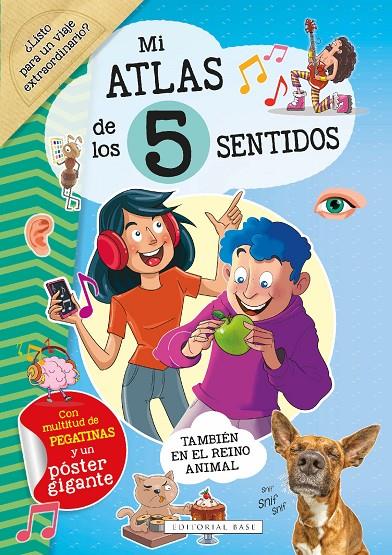 MI ATLAS DE LOS 5 SENTIDOS | 9788418715594 | MARBEHANT, CÉCILE