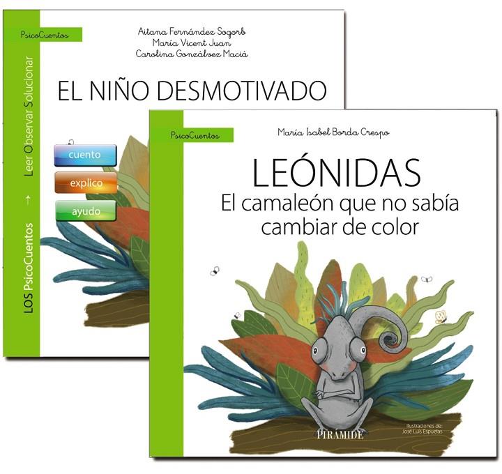 GUÍA : EL NIÑO DESMOTIVADO ; LEÓNIDAS, EL CAMALEÓN QUE NO SABÍA CAMBIAR DE COLOR | 9788436849578 | BORDA CRESPO, MARÍA ISABEL/FERNÁNDEZ SOGORB, AITANA/VICENT JUAN, MARÍA/GONZÁLVEZ MACIÁ, CAROLINA