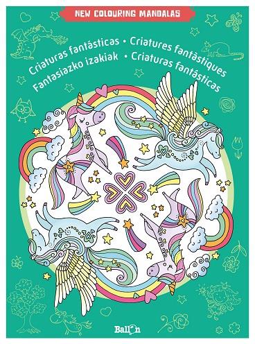 NEW COLOURING MANDALAS : CRIATURAS FANTÁSTICAS | 9789403225791