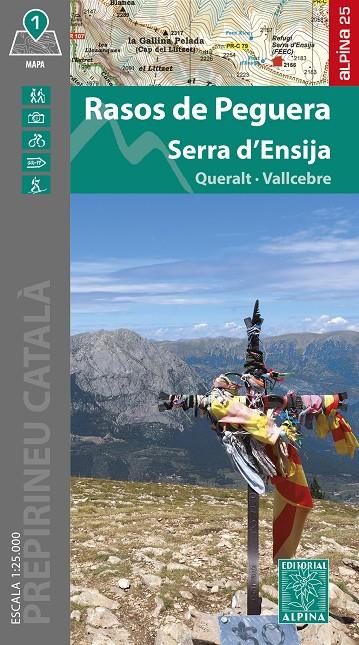 RASOS DE PEGUERA : SERRA D'ENSIJA | 9788470111532