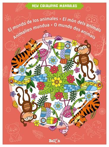 NEW COLOURING MANDALAS : MUNDO DE LOS ANIMALES | 9789403225777