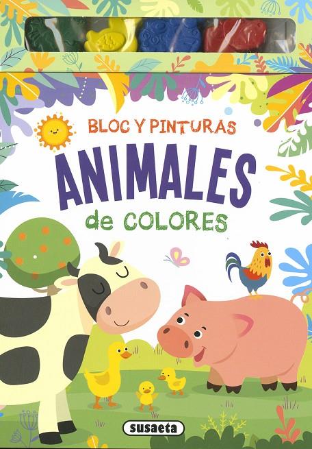 BLOC Y PINTURAS : ANIMALES | 9788411960595