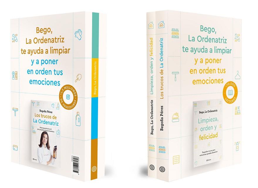 ESTUCHE LA ORDENATRIZ (LIMPIEZA, ORDEN Y FELICIDAD + LOS TRUCOS DE LA ORDENATRIZ) | 9788408294450 | BEGO, LA ORDENATRIZ