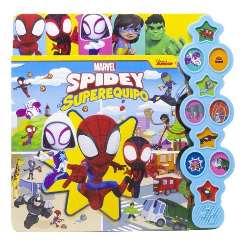 SPIDEY Y SU SUPEREQUIPO : LIBRO CON 10 SONIDOS | 9788418610769