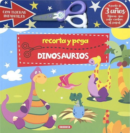 RECORTA Y PEGA DINOSAURIOS | 9788467785845