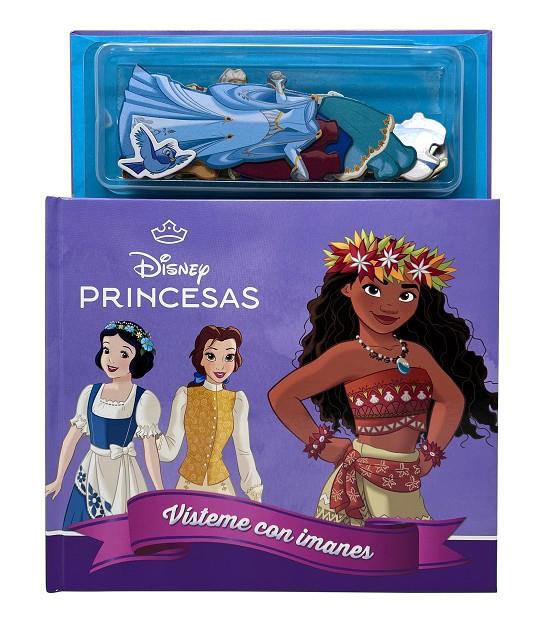 PRINCESAS DISNEY : VÍSTEME CON IMANES | 9788410029408