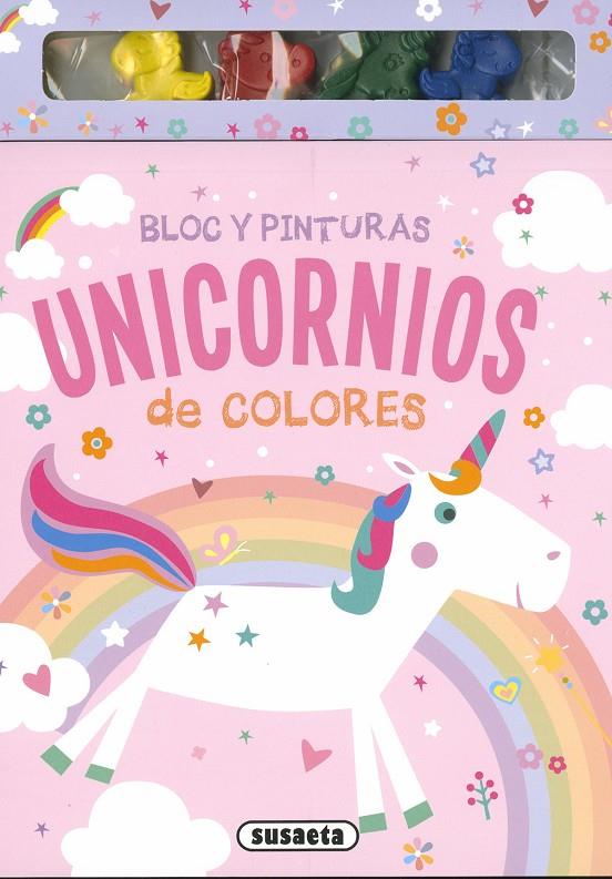 BLOC Y PINTURAS : UNICORNIOS | 9788411960618