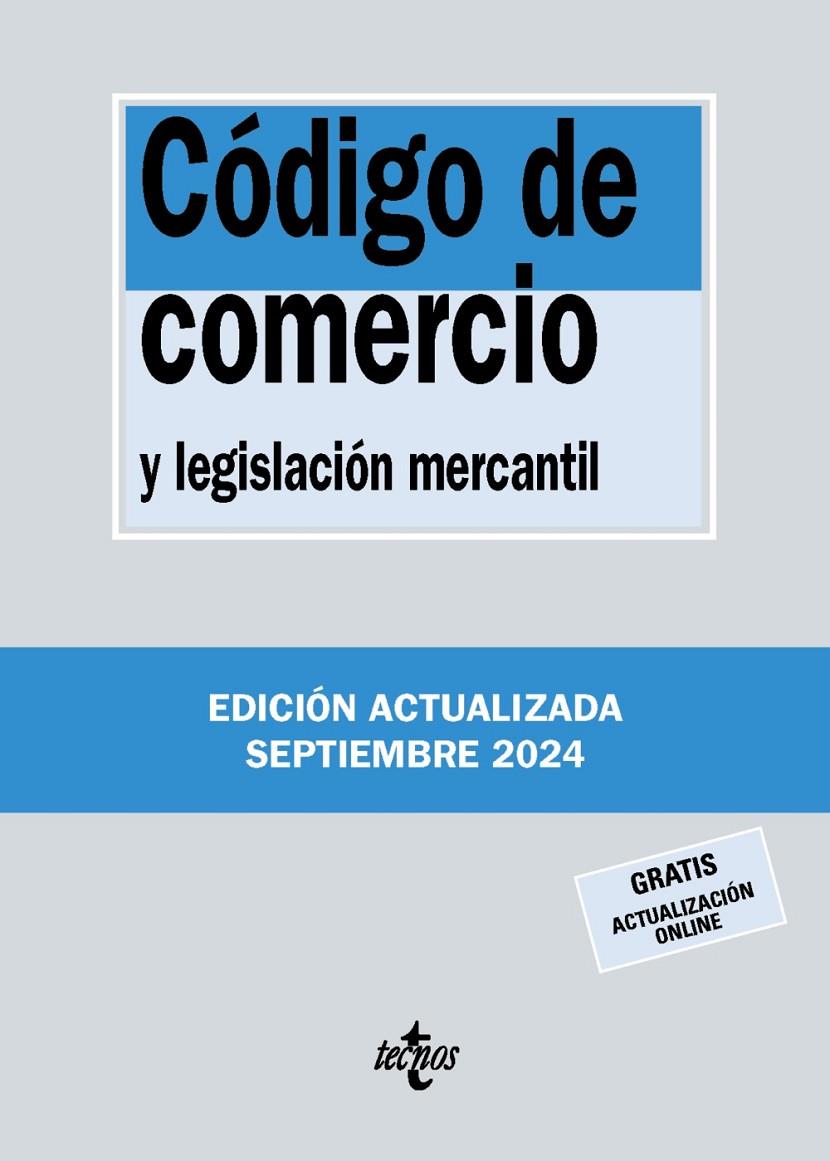 CÓDIGO DE COMERCIO (2024) | 9788430990870