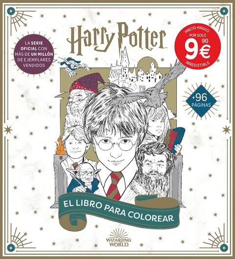 HARRY POTTER : EL LIBRO OFICIAL PARA COLOREAR | 9791259574695