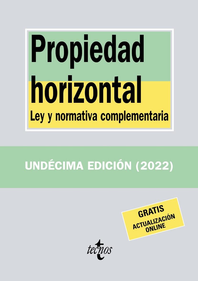 PROPIEDAD HORIZONTAL | 9788430985548