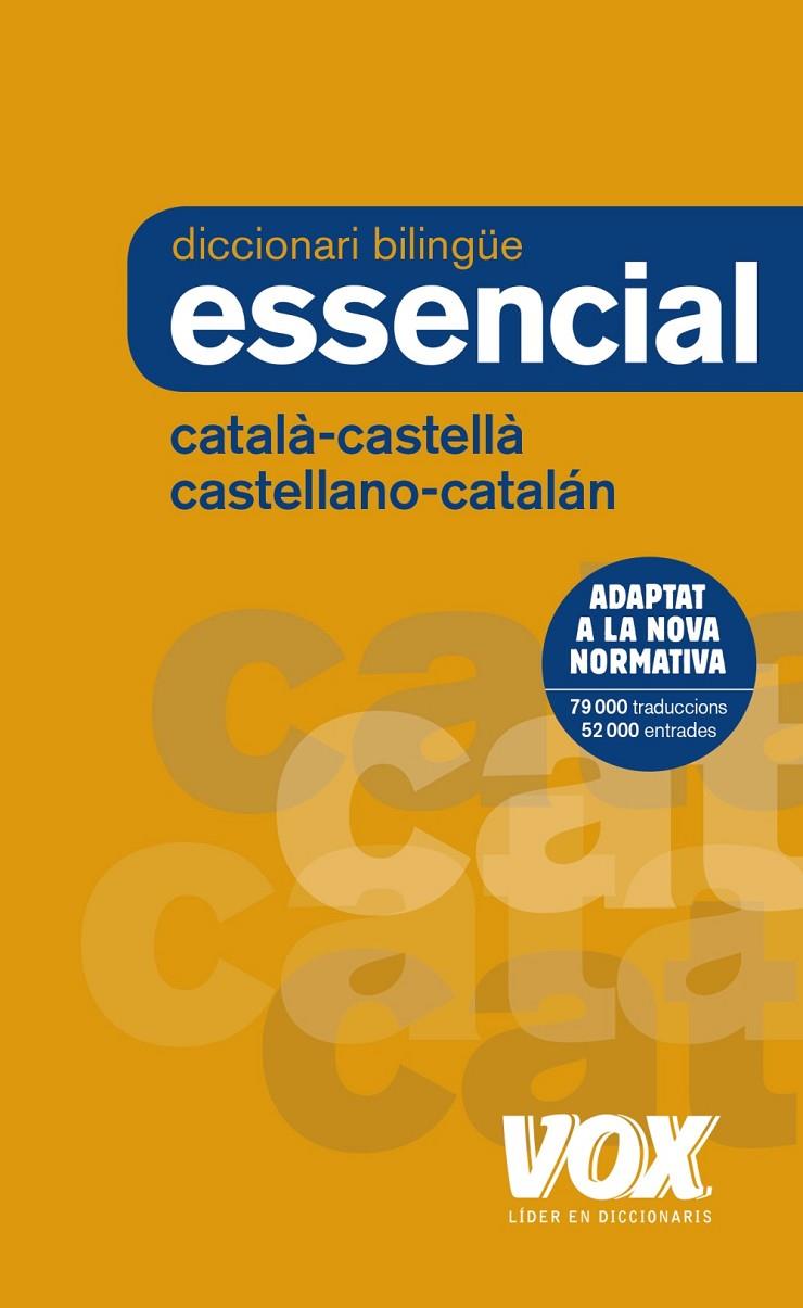 DICCIONARI VOX ESSENCIAL CATALA-CASTELLA-CATALA | 9788499742717 | VOX EDITORIAL