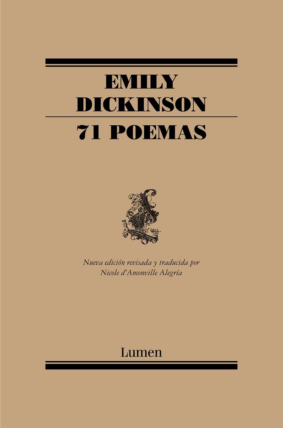 71 POEMAS (NUEVA EDICIÓN REVISADA) | 9788426426956 | DICKINSON, EMILY