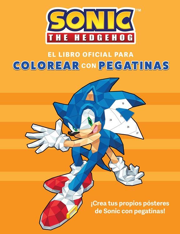 SONIC THE HEDGEHOG :  EL LIBRO OFICIAL PARA COLOREAR | 9791259572172