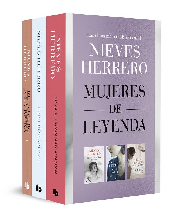 PACK : LO QUE ESCONDIA SUS OJOS ; ESOS DIAS AZULES ; EL JOYERO DE LA REINA | 9788413149899 | HERRERO, NIEVES