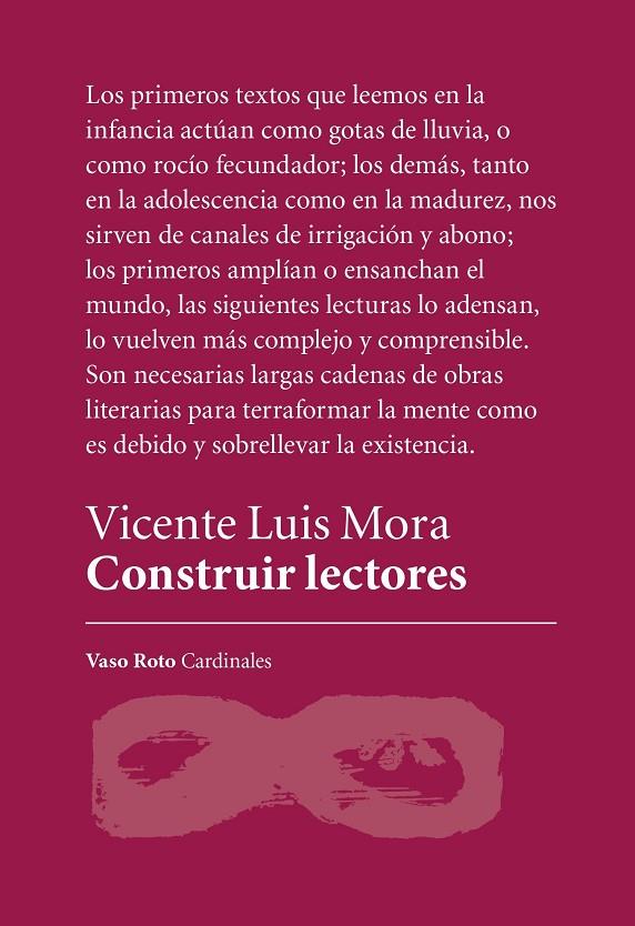 CONSTRUIR LECTORES | 9788419693709 | MORA, VICENTE LUIS