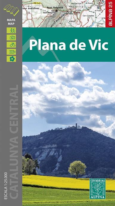 PLANA DE VIC 1:25.000 | 9788480909921