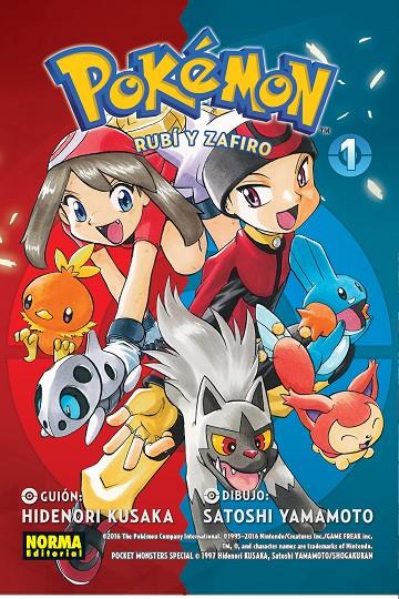 POKEMON 9 ORO, RUBÍ Y ZAFIRO 1  | 9788467965025 | KUSAKA, HIDENORI ; YAMAMOTO, SATOSHI