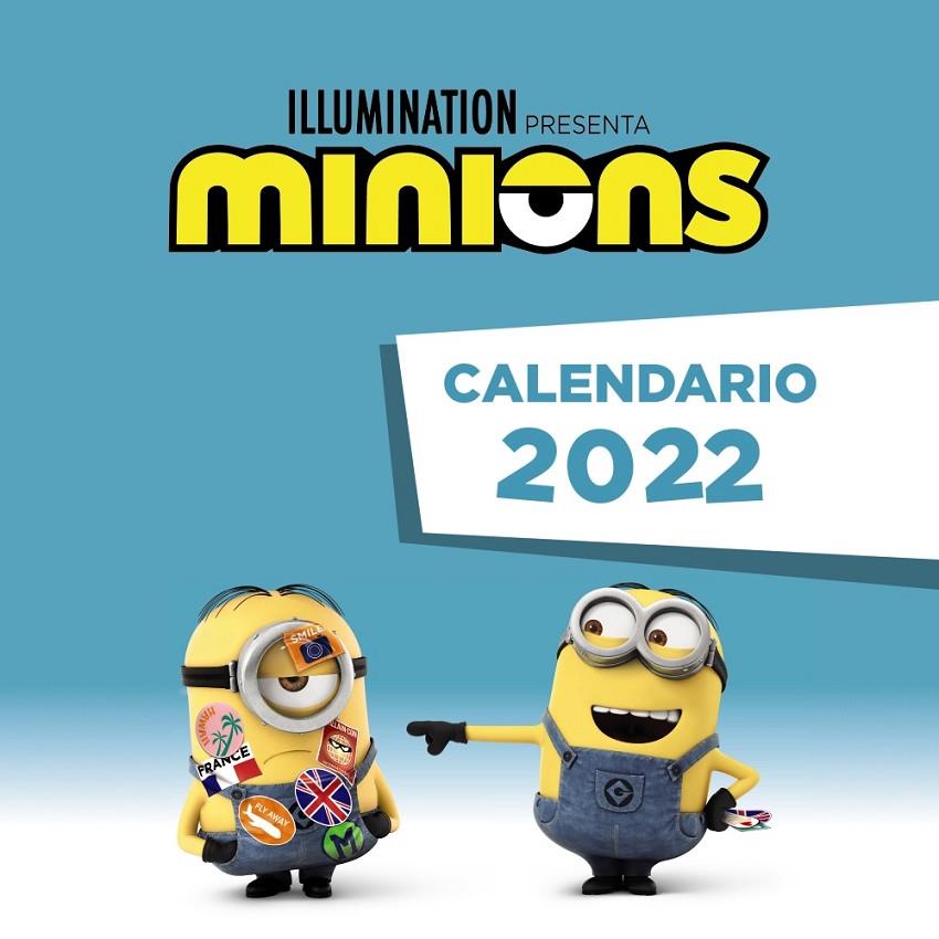 CALENDARIO 2022 DE LOS MINIONS  | 9788418182327 | VARIOS AUTORES