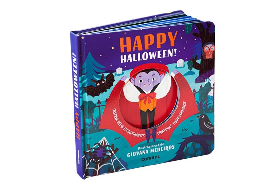 HAPPY HALLOWEEN! OBSERVA ESTAS ESCALOFRIANTES CRIATURAS TRANSFORMARSE | 9788411581448 | STONE, HARRIET ; MEDEIROS, JOANA