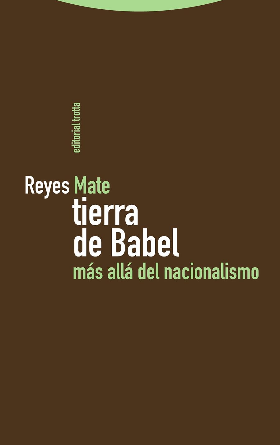 TIERRA DE BABEL | 9788413642529 | MATE, REYES