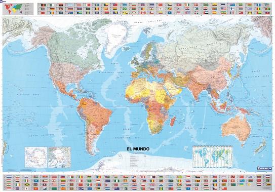 MUNDO (PLASTIFICAT) (100 X 144) | 9782061009888 | VARIOS AUTORES