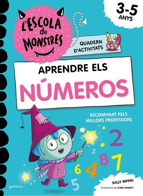 APRENDRE ELS NÚMEROS A L'ESCOLA DE MONSTRES (3-5 ANYS) | 9788419241023 | RIPPIN, SALLY