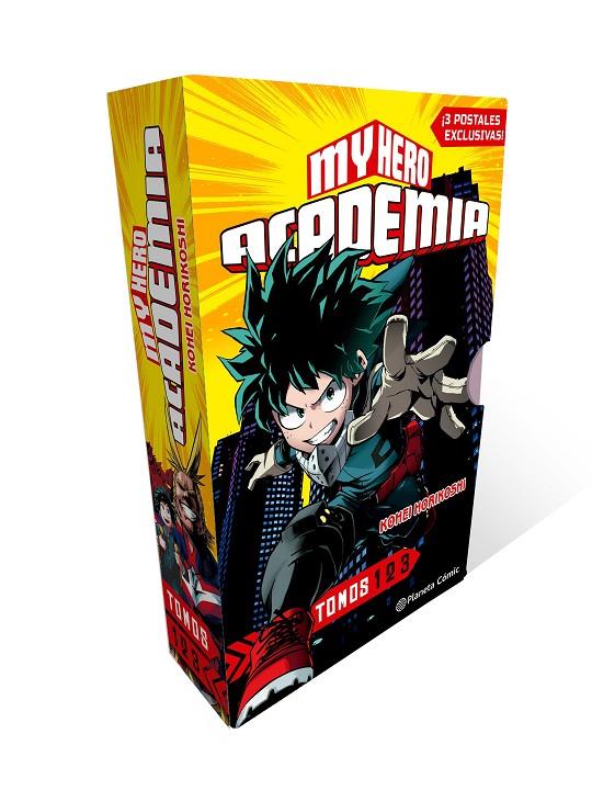 SET MY HERO ACADEMIA Nº 1+2+3 | 9788411610308 | HORIKOSHI, KOHEI