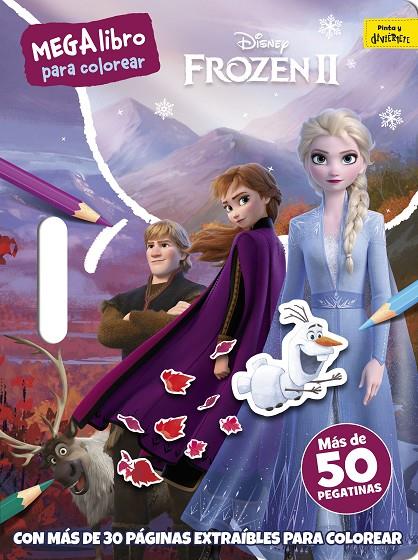 MEGALIBRO PARA COLOREAR : FROZEN 2 | 9788418335075