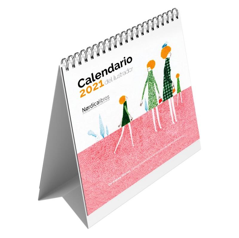 CALENDARIO 2021 DEL ILUSTRADOR | 9788418451171 | ODRIZOLA ELENA