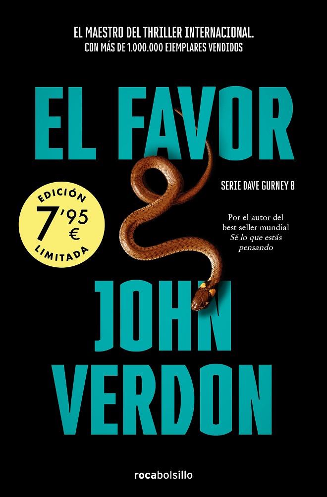 FAVOR (SERIE DAVID GURNEY 8), EL | 9788419498175 | VERDON, JOHN