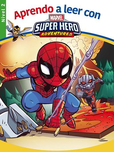 APRENDO A LEER CON SUPER HERO MARVEL (NIVELL 2) | 9788417630768 | MARVEL,