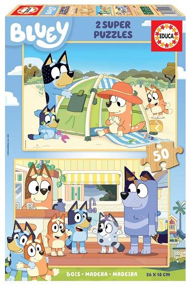 PUZZLE : BLUEY 2X50 | 8412668194083