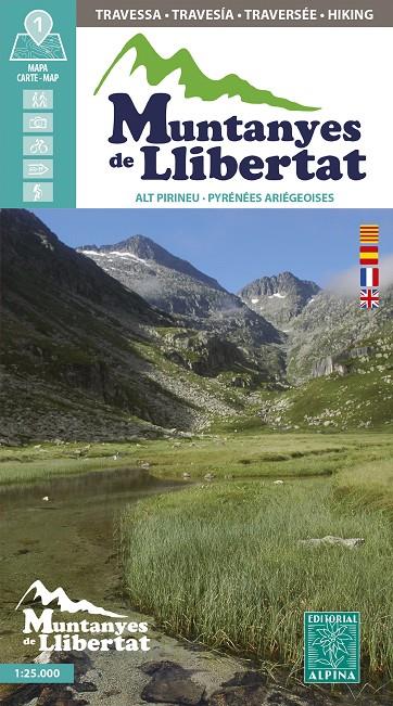 MUNTANYES DE LLIBERTAT (1 : 25.000) | 9788470111228