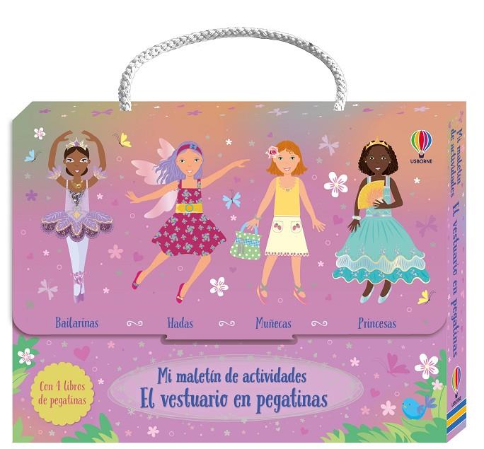 MALETIN VESTUARIO EN PEGATINAS : BAILARINAS - HADAS - MUÑECAS - PRINCESAS | 9781836063230 | WATT, FIONA