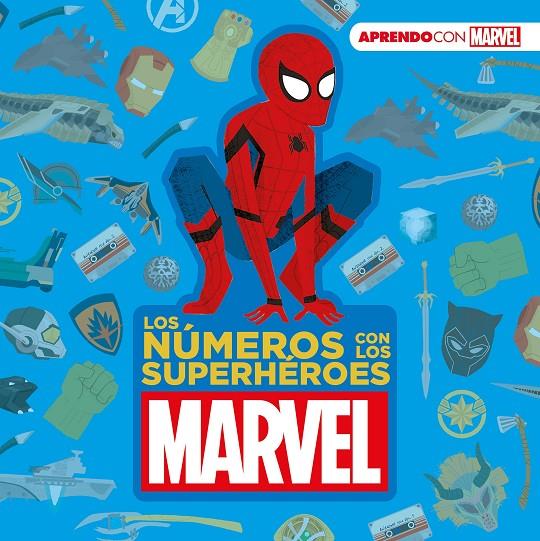 NÚMEROS CON LOS SUPERHÉROES MARVEL, LOS | 9788418039010