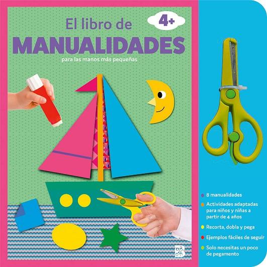 LIBRO DE MANUALIDADES +4 (CON TIJERA), EL | 9789403231266