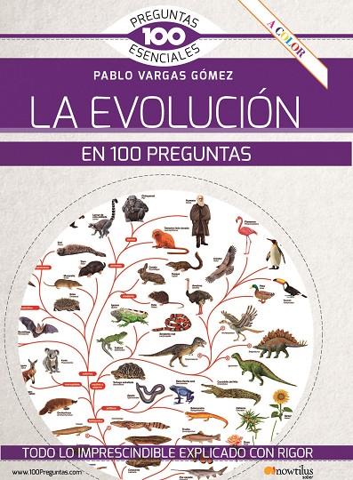 EVOLUCIÓN EN 100 PREGUNTAS, LA | 9788413052212 | VARGAS, PABLO