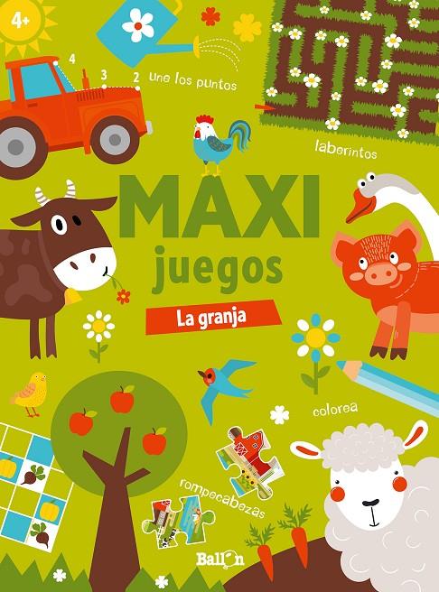 MAXI JUEGOS : LA GRANJA | 9789403225661