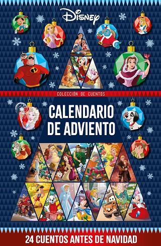 CALENDARIO DE ADVIENTO DISNEY : 24 CUENTOS ANTES DE NAVIDAD | 9788419547613