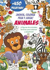 ANIMALES STICKERS AZUL | 9788417695323 | EQUIPO DE TODOLIBRO