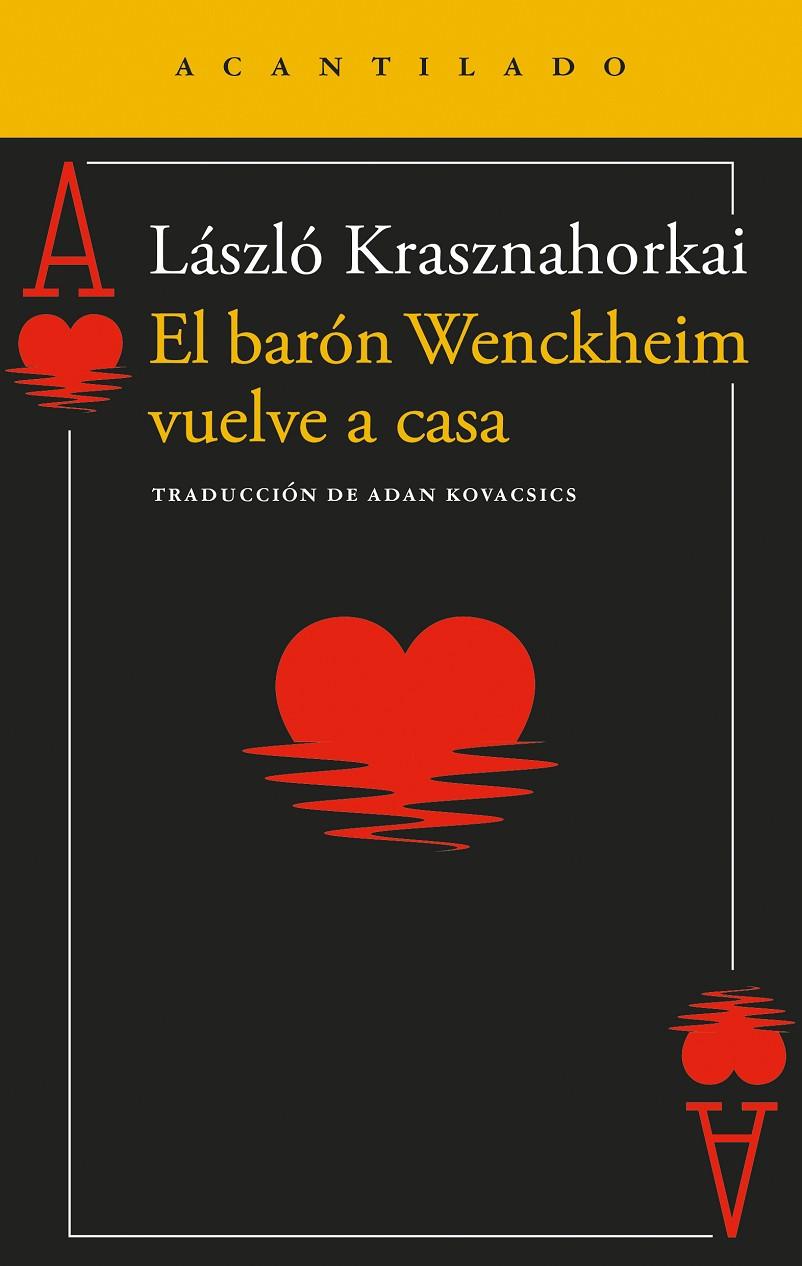 BARÓN WENCKHEIM VUELVE A CASA, EL | 9788419958204 | KRASZNAHORKAI, LÁSZLÓ