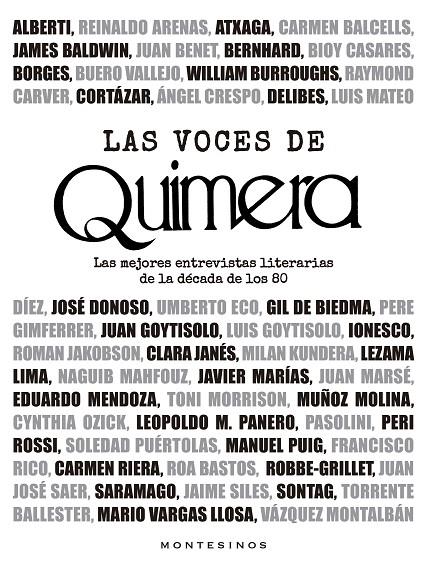 VOCES DE QUIMERA, LAS | 9788419778857