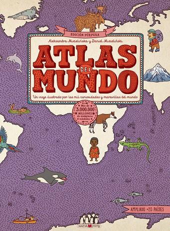 ATLAS DEL MUNDO : EDICION PURPURA | 9788417708832 | MIZIELINSKA, ALEKSANDRA; MIZIELINSKI, DANIEL