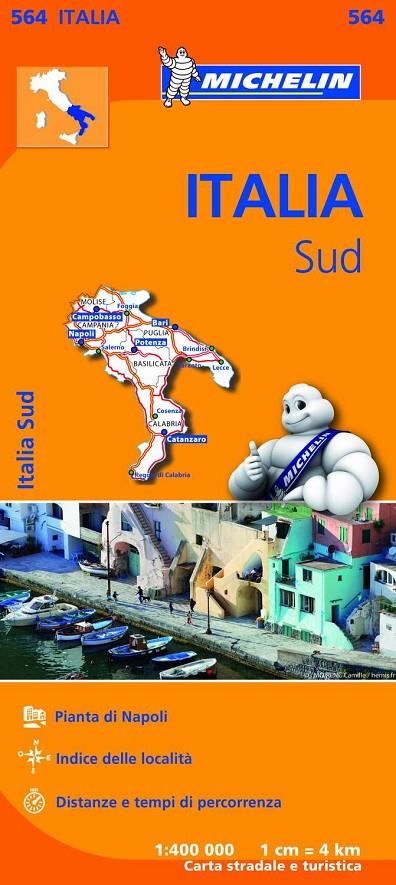 ITALIA SUD 564 (1:400.000) | 9782067184053