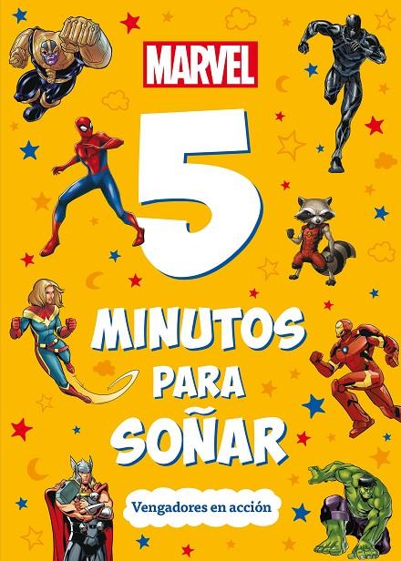 MARVEL : 5 MINUTOS PARA SOÑAR VENGADORES EN ACCIÓN | 9788418610950