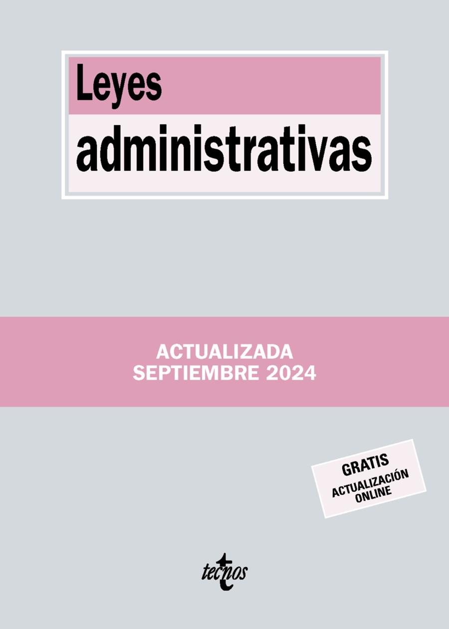 LEYES ADMINISTRATIVAS (2024) | 9788430991075