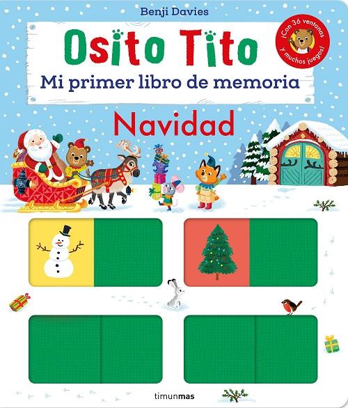 OSITO TITO MI PRIMER LIBRO DE MEMORIA : NAVIDAD | 9788408287506 | DAVIES, BENJI