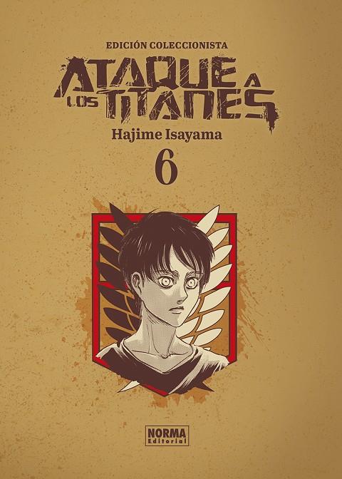 ATAQUE A LOS TITANES 6 (ED. INTEGRAL)  | 9788467972443 | ISAYAMA, HAJIME