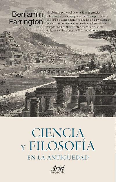 CIENCIA Y FILOSOFIA EN LA ANTIGUEDAD | 9788434431591 | FARRINGTON, BENJAMIN