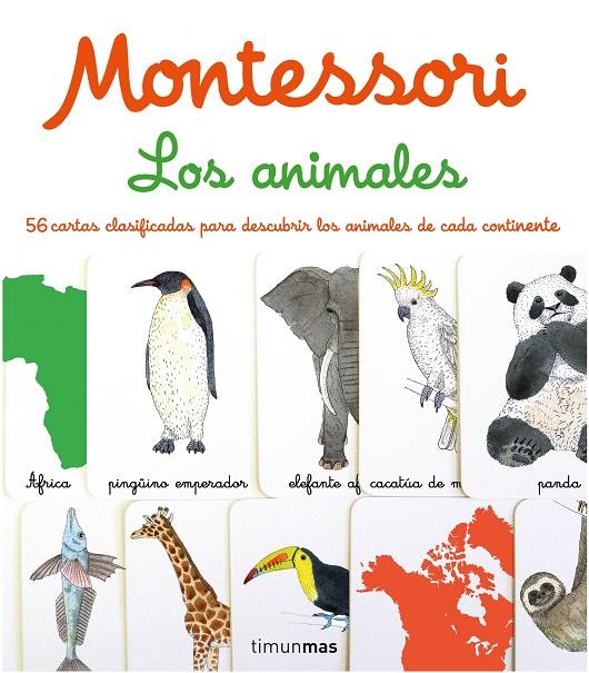 MONTESSORI : LOS ANIMALES | 9788408267805 | HERRMANN, ÈVE ; TCHOUKRIEL, EMMANUELLE